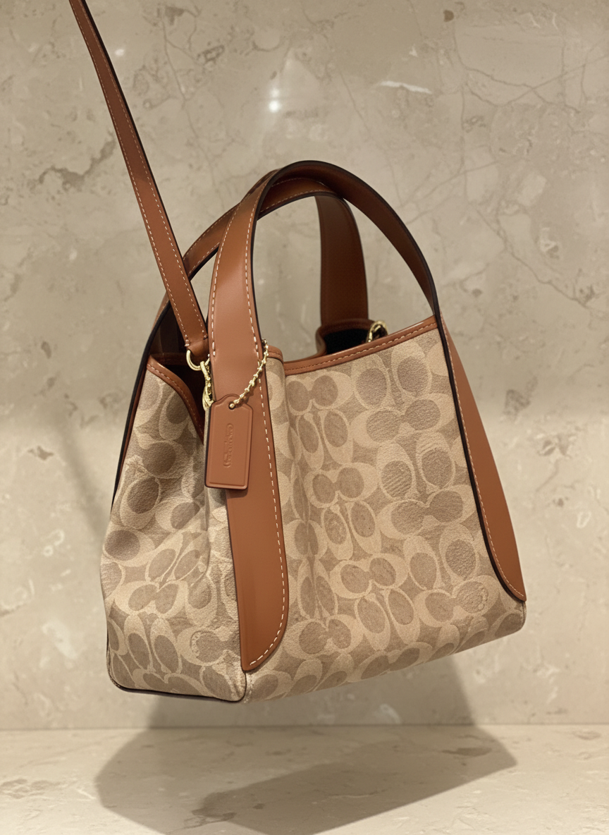 حذاء كوتش هادلي هوبو 21 - قماش مميز بلون بني صدئ