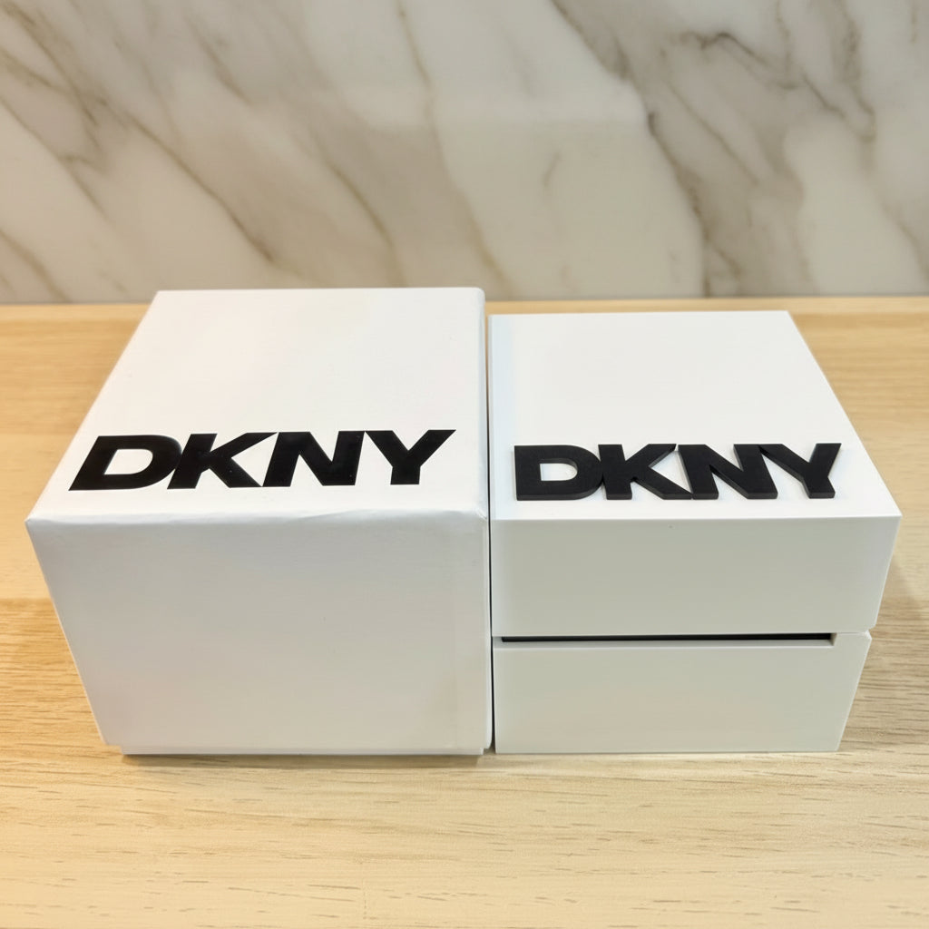 DKNY GLITZ GOLD WATCH