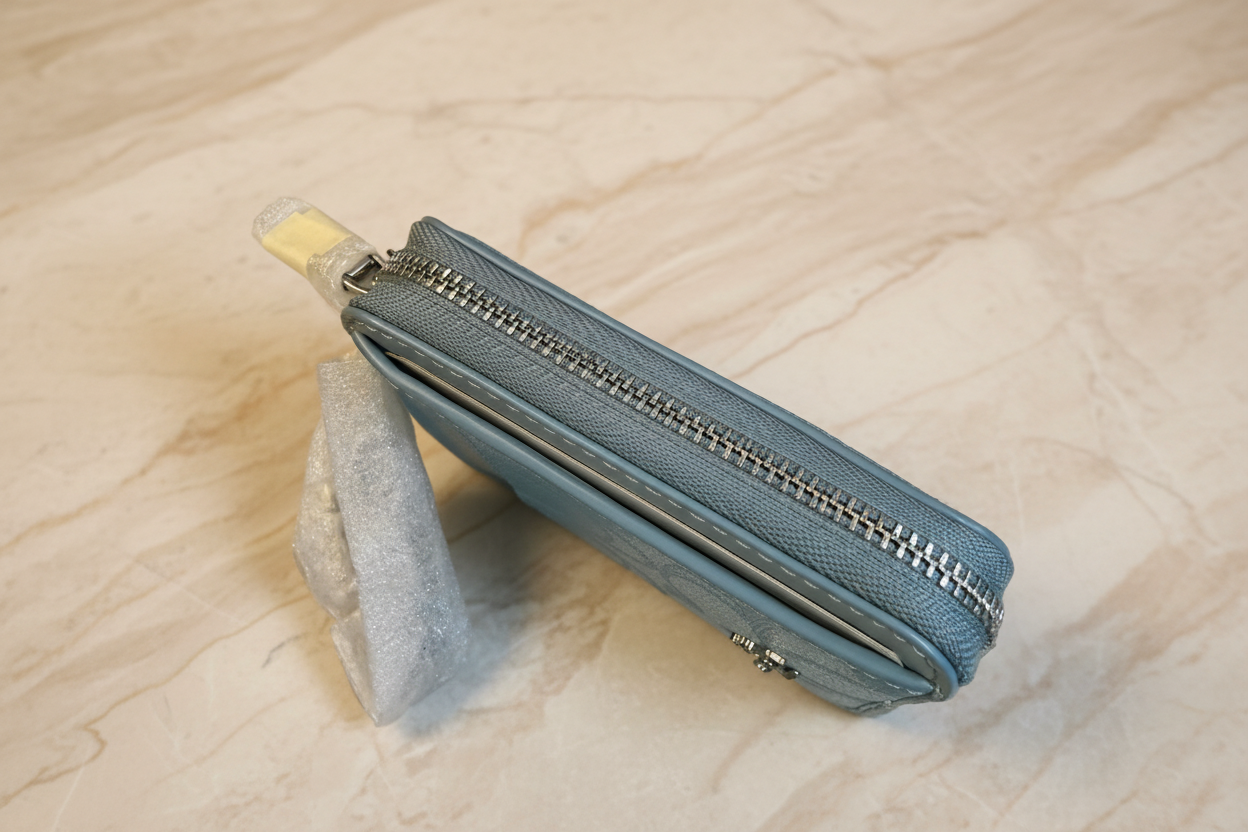 COACH ZIP CARD CASE