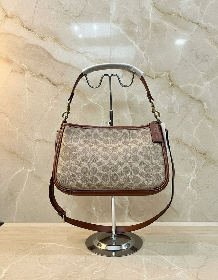 COACH CARY SHOULDER BAG/CROSSBODY BAG IN SIGNATURE CANVAS