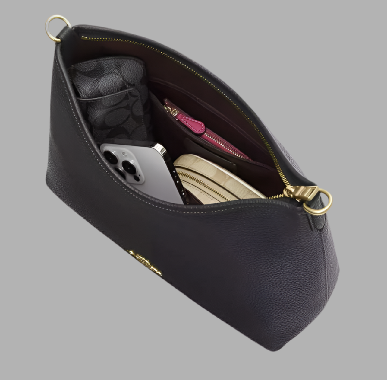 COACH NWT MEDIUM LAUREL - BLACK
