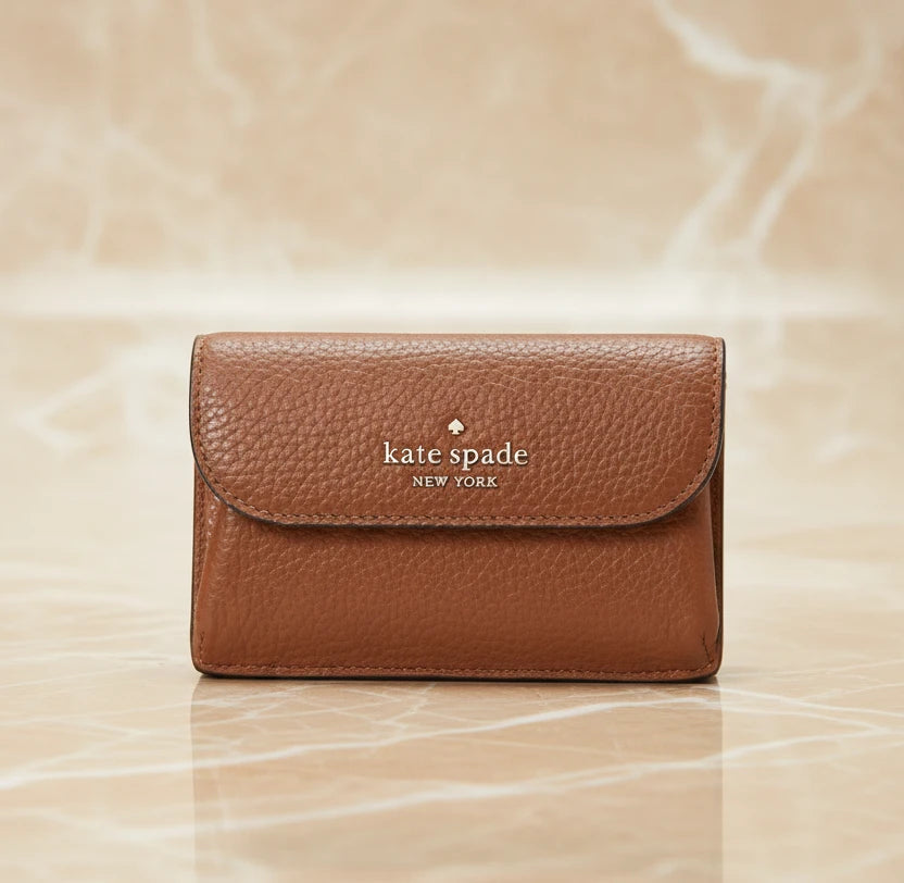 KATE SPADE DUMPLING SMALL FLAP CARD HOLDER