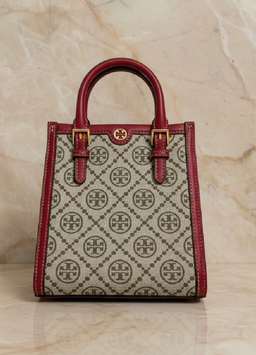 SALE‼️‼️TORY BURCH MINI JACQUARD T MONOGRAM TOTE -
