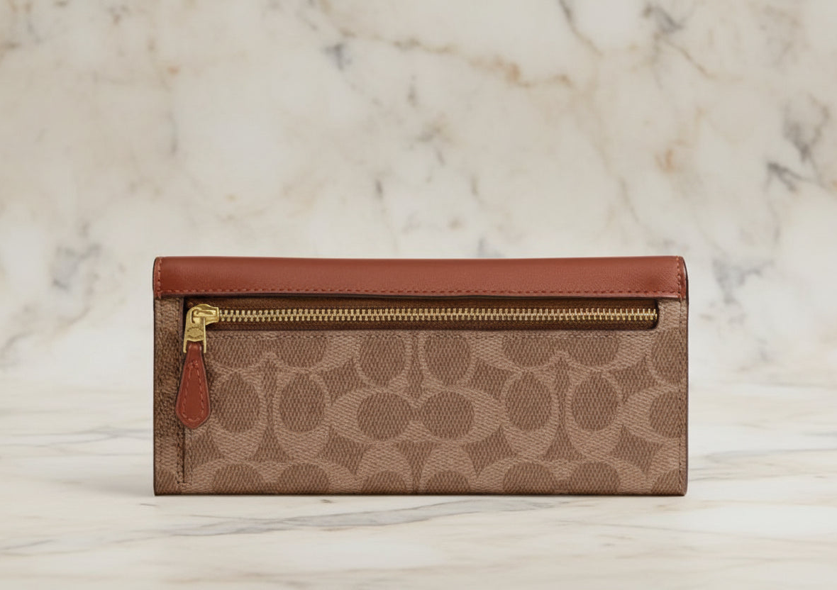 SALE ‼️ COACH MILA LONG FLAP WALLET ( FR. BOUTIUE STORE - DISPLAY ITEM )