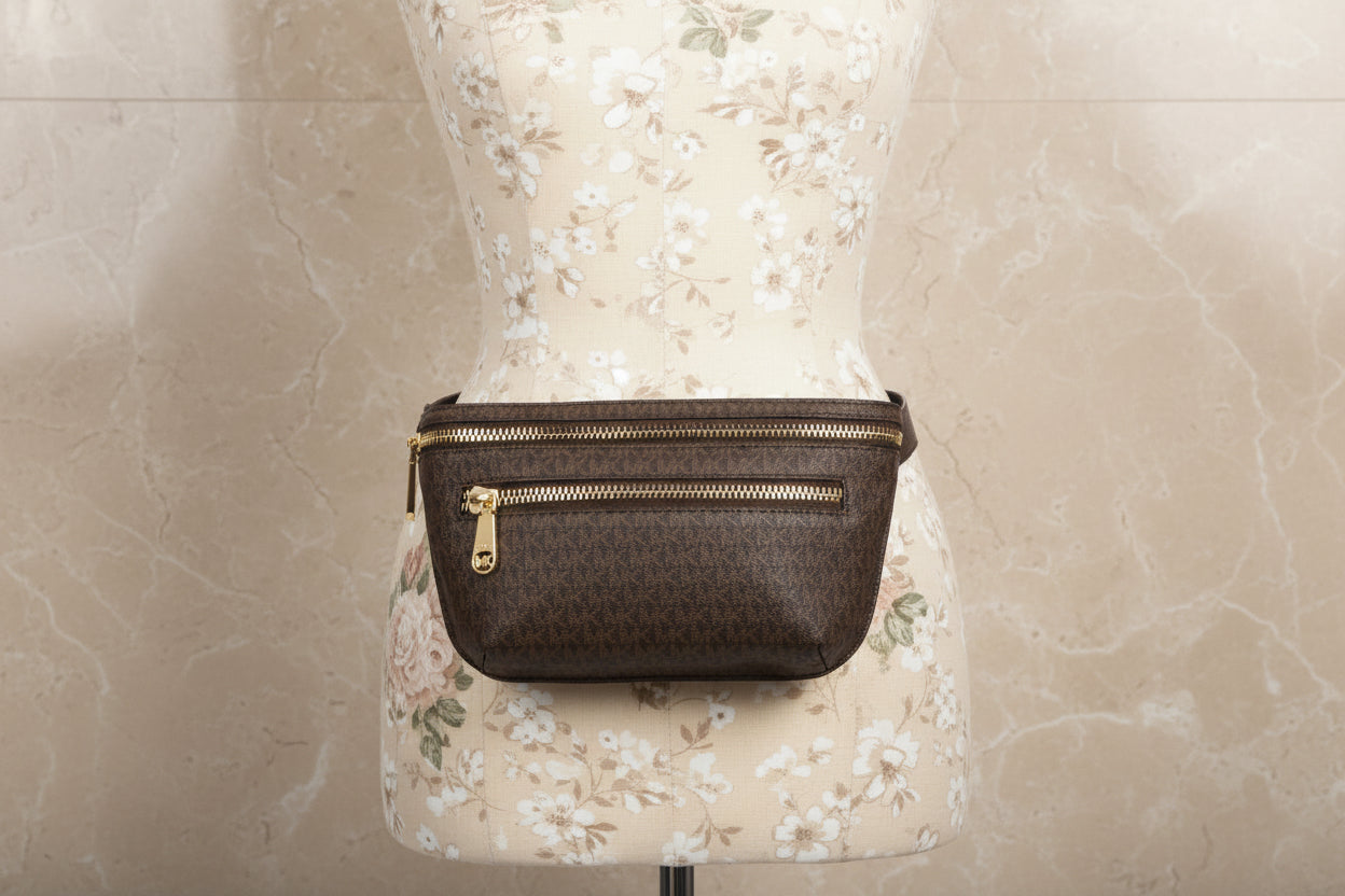 MICHAEL KORS FANNY PACK LOGO SLIM