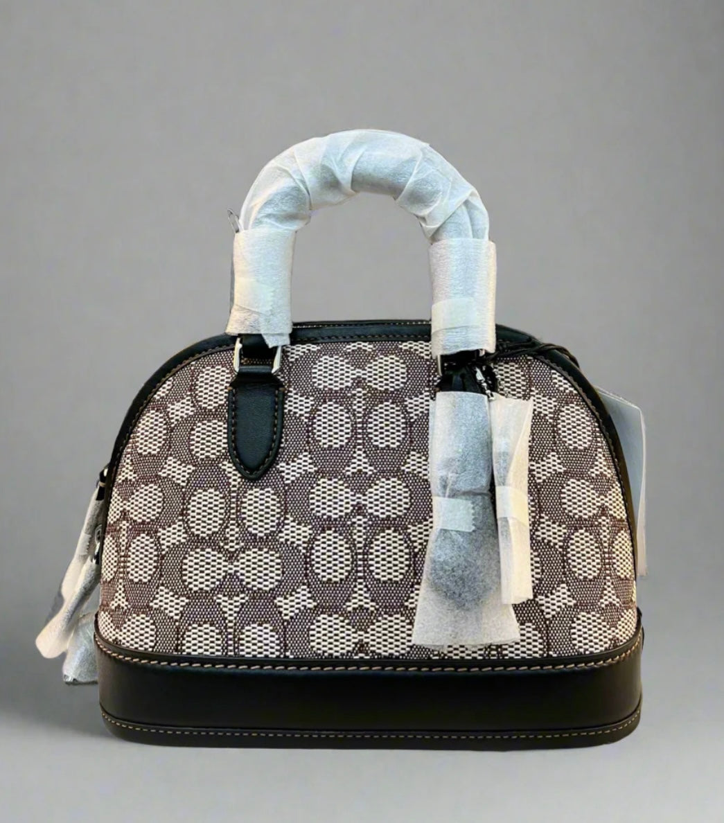 COACH REVEL BAG 24 IN SIGNATURE TEXTILE JACQUARD