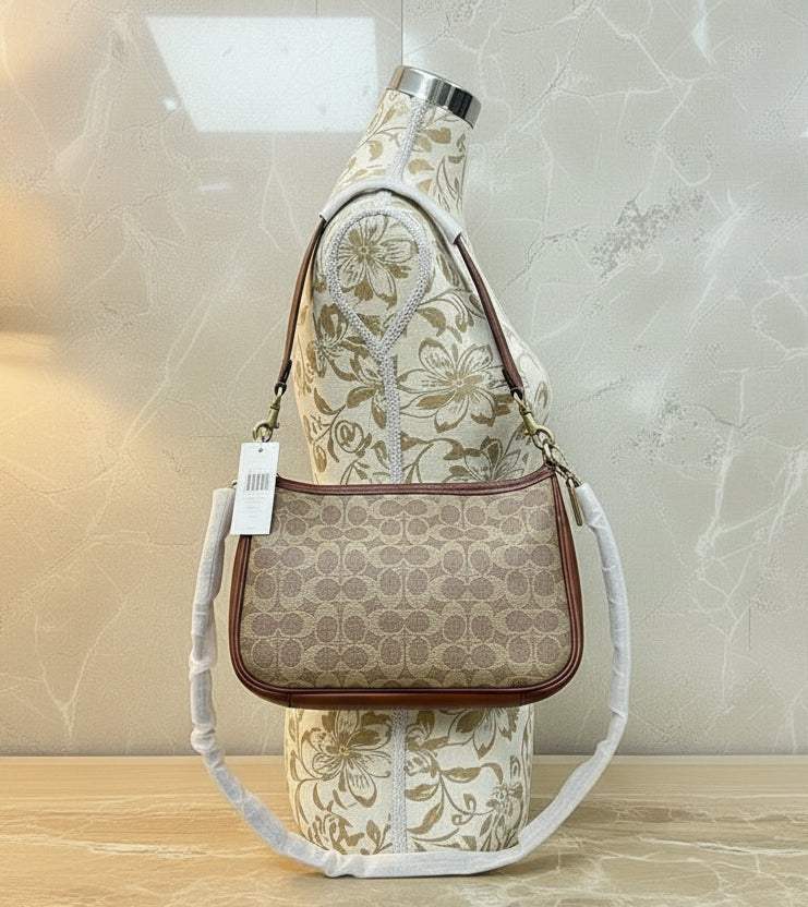 COACH CARY SHOULDER BAG/CROSSBODY BAG IN SIGNATURE CANVAS