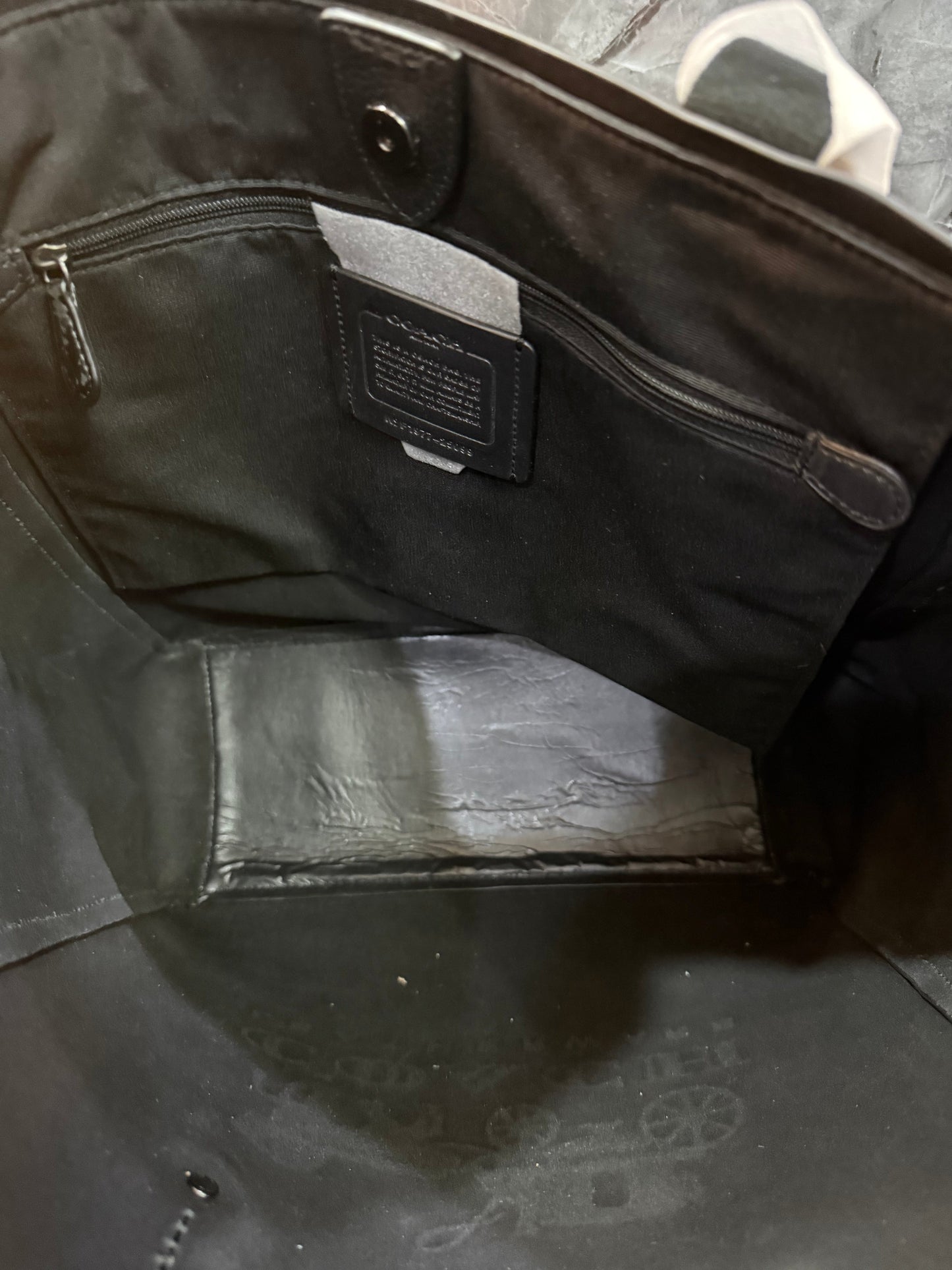 COACH GROVE TOTE LARGE - LEATHER
