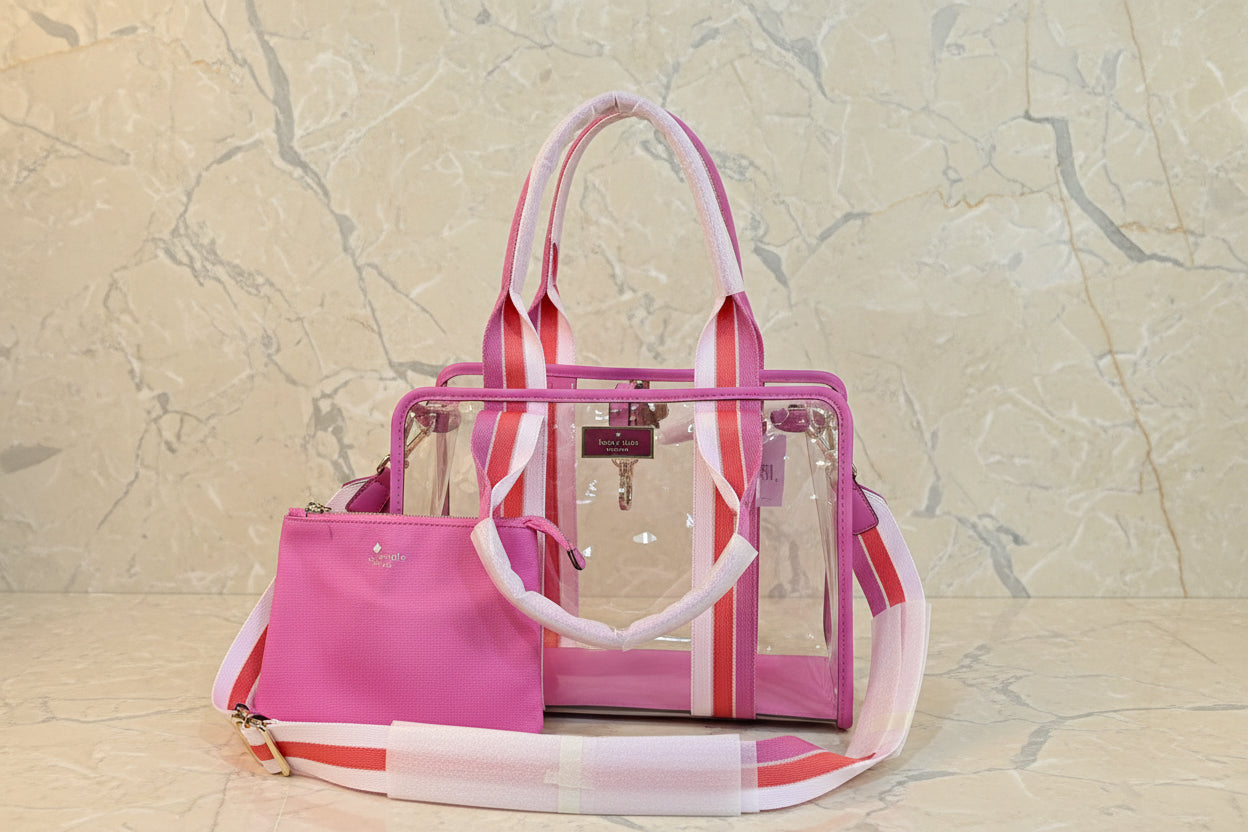 KATE SPADE SAM CLEAR SATCHEL