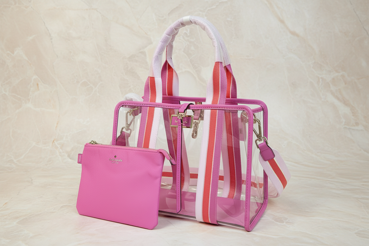 KATE SPADE SAM CLEAR SATCHEL