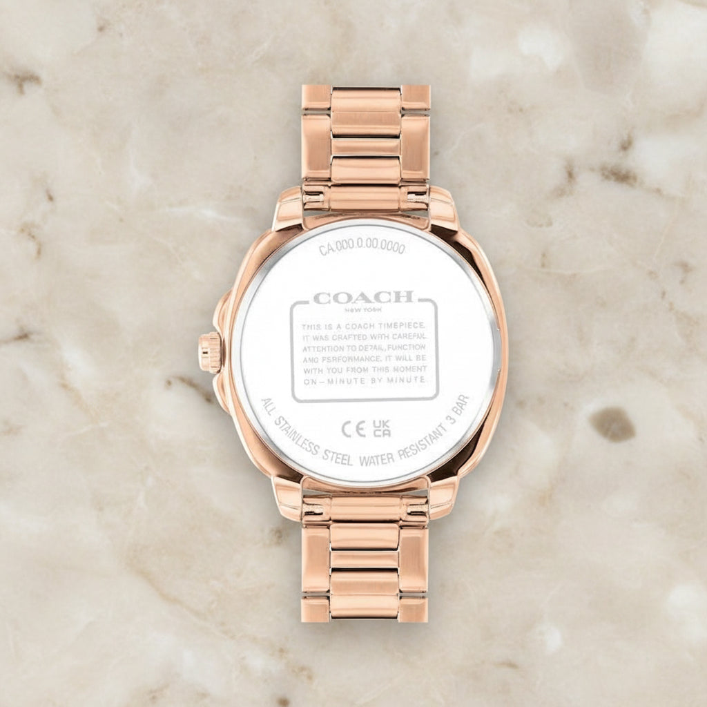 COACH KITT WATCH FOR WOMEN - ROSEGOLD