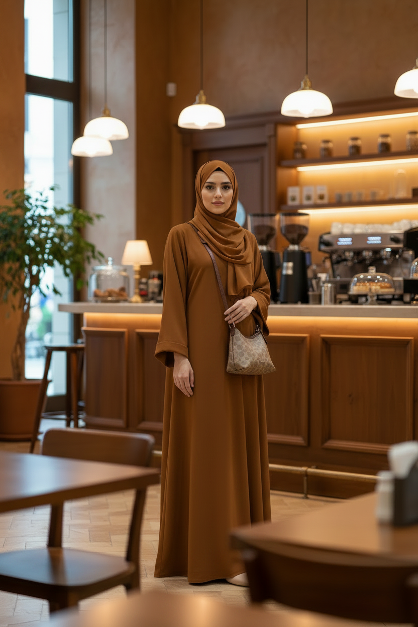 حقيبة كتف صغيرة من كوتش بنقشة الغار - قماش مطلي مميز
