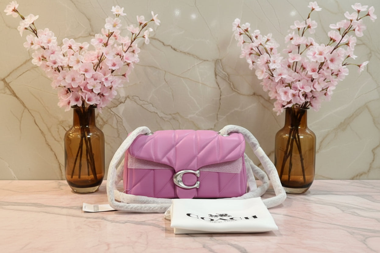 Coach Tabby 20 With Pillow Quilting Shoulder Bag/Crossbody