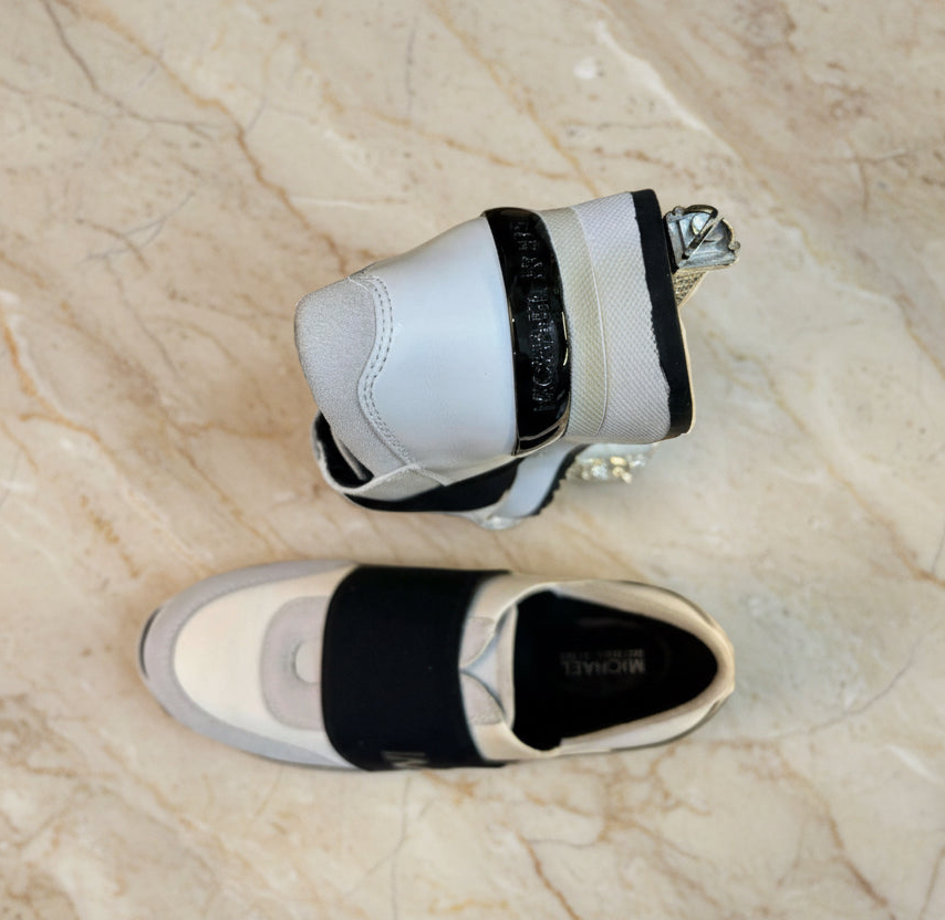 MICHAEL KORS TRAINER SHOES - WITH FLAWS - SEE PHOTOS