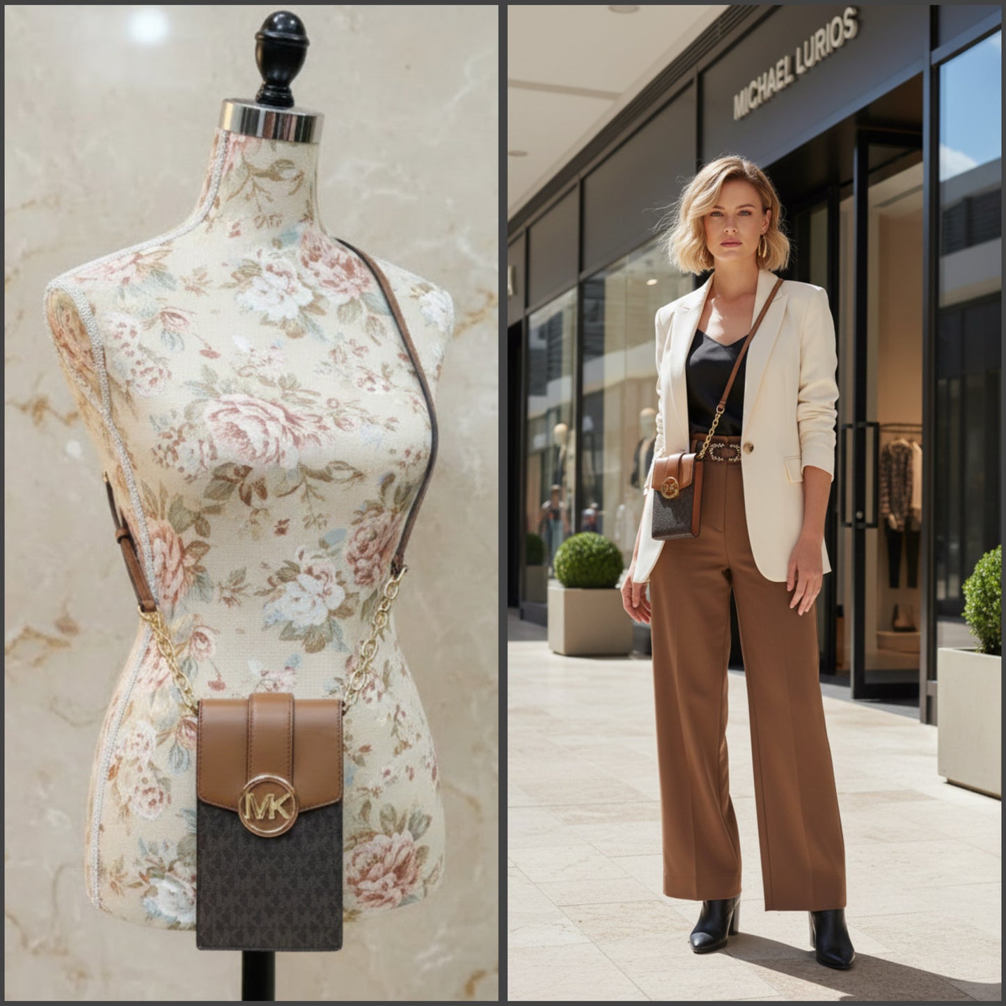 MICHAEL KORS CARMEN CROSSBODY