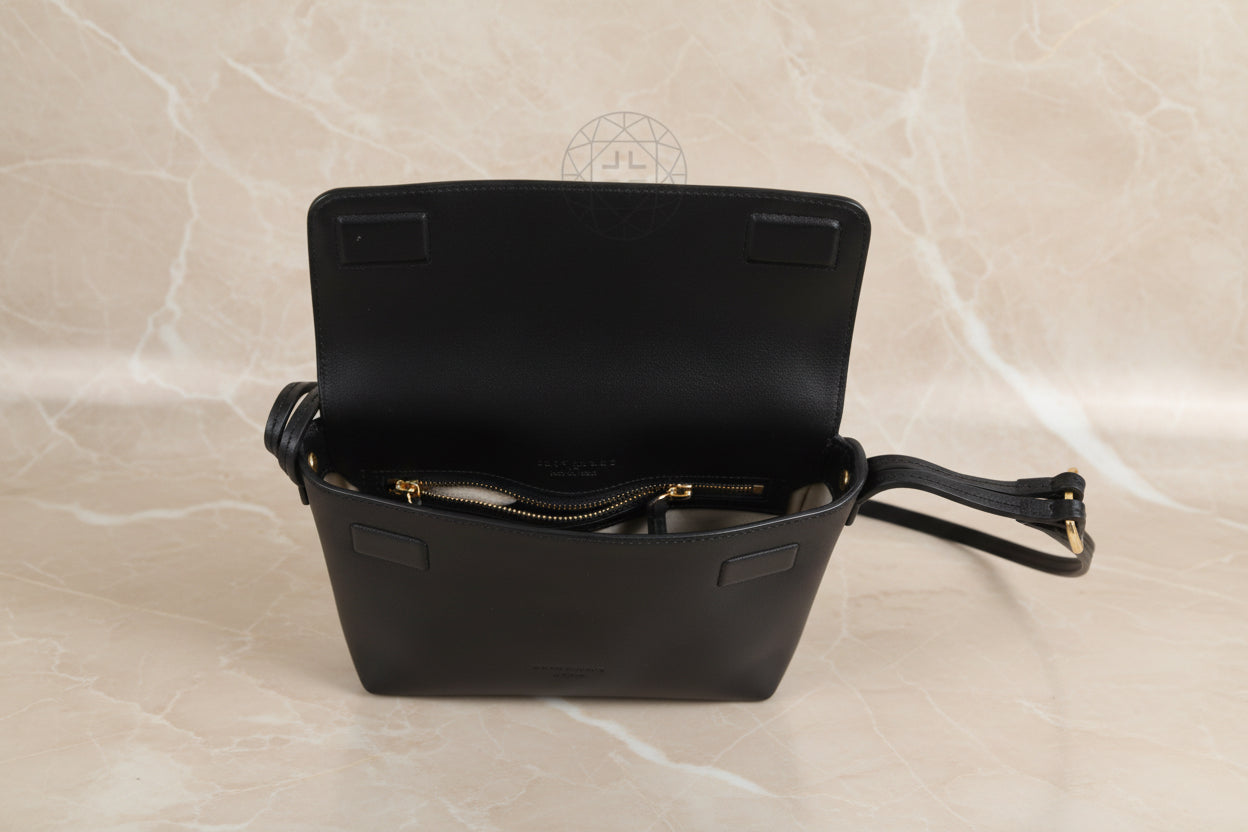 TORY BURCH MILLER CROSSBODY - BLACK