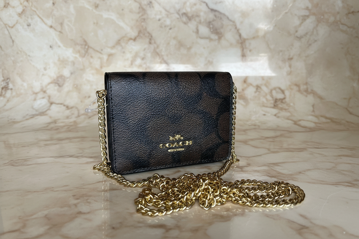 COACH MICRO SLING WALLET