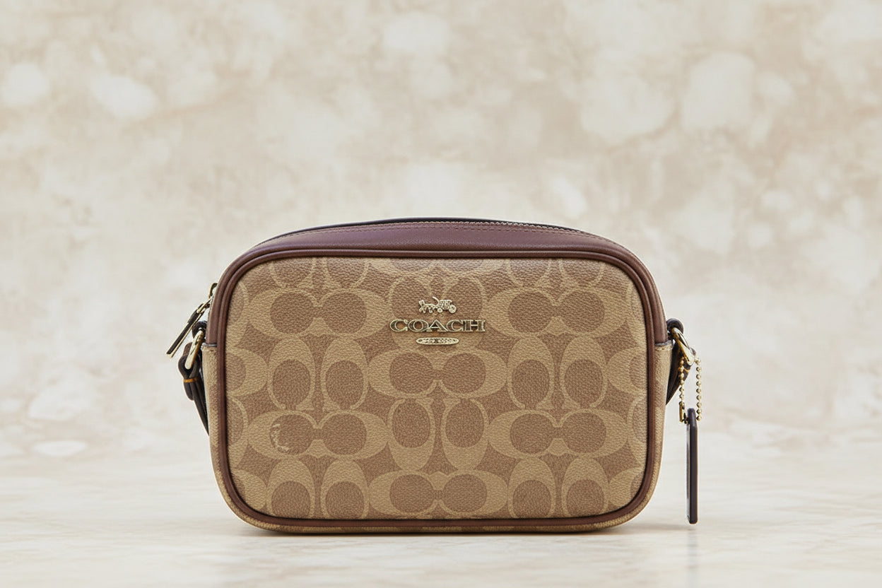 COACH MINI JAMIE - SALE‼️ WITH A TINY PEEL OFF IN FRONT - CAMERA BAG/CROSSBODY