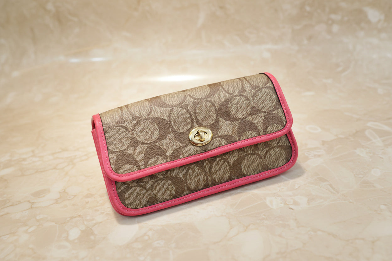 COACH WRISTLET/CROSSBODY CHAIN