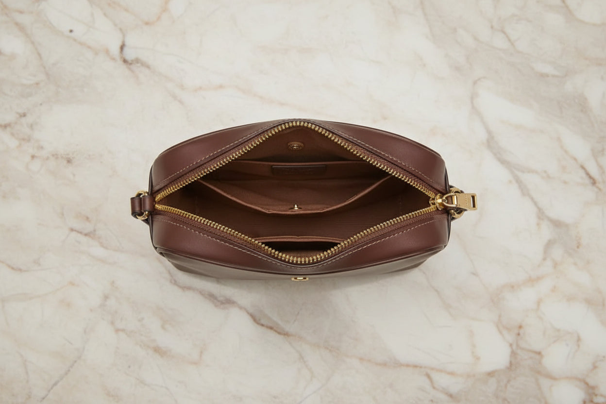 COACH MINI JAMIE - SALE‼️ WITH A TINY PEEL OFF IN FRONT - CAMERA BAG/CROSSBODY