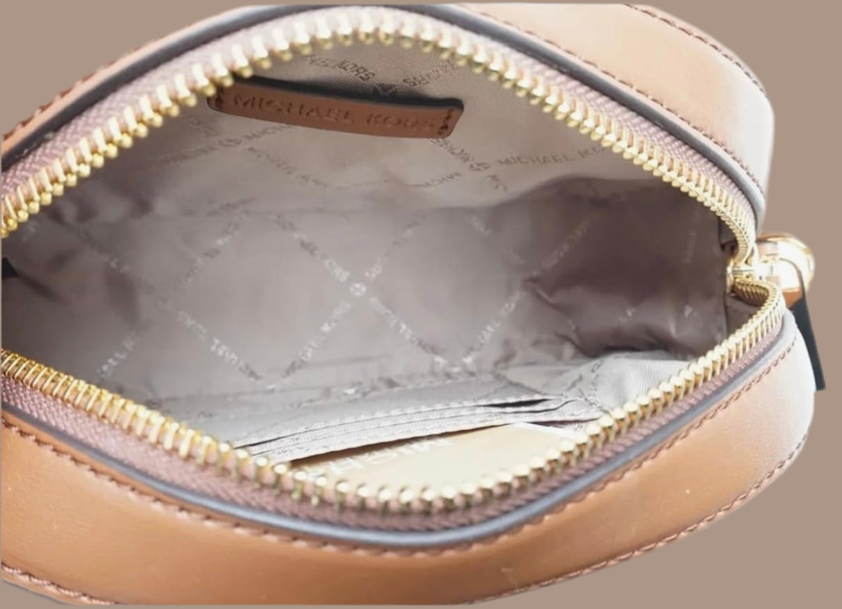 MICHAEL KORS GLAM OVAL CROSSBODY