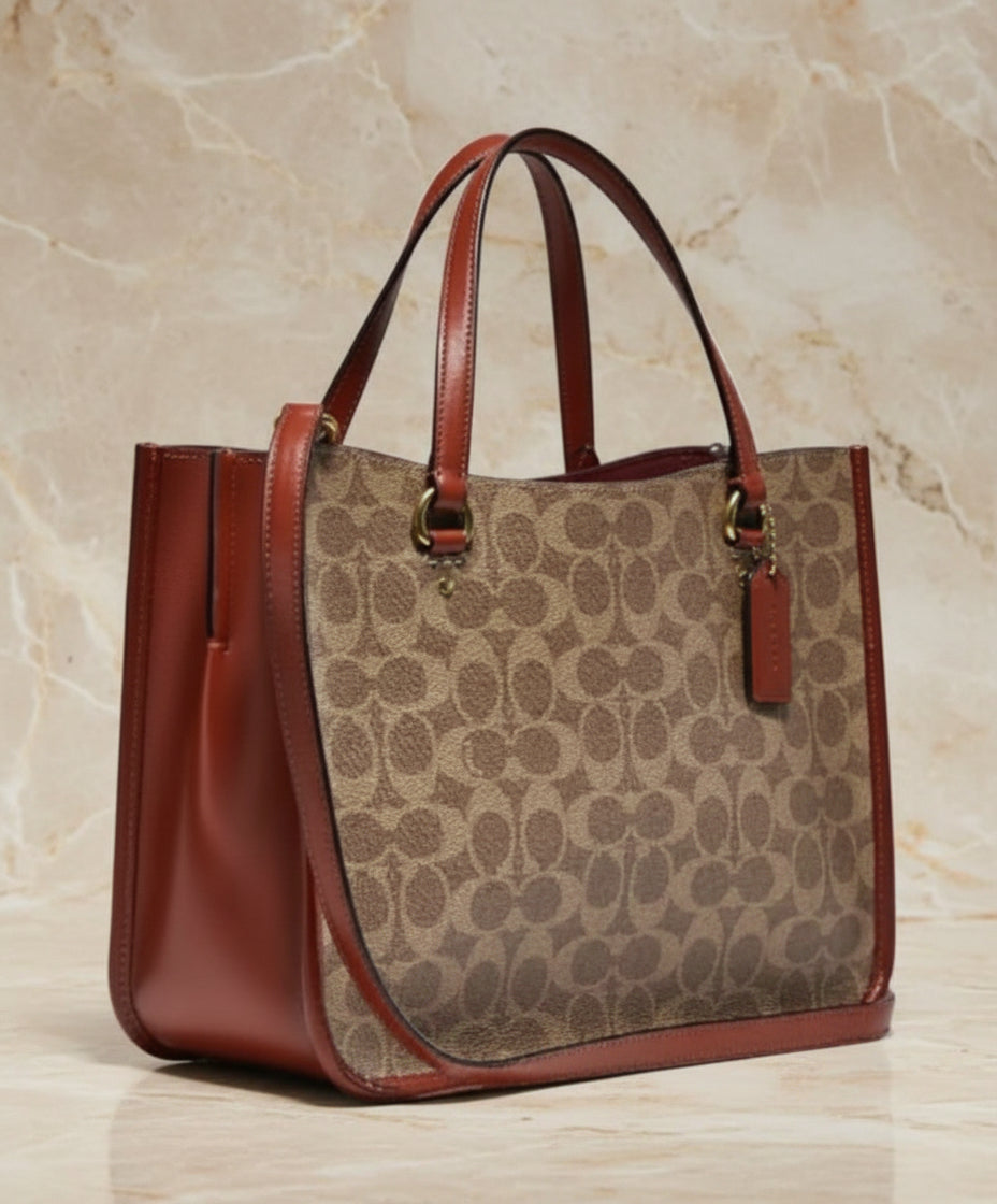 COACH TYLER CARRYALL 28 IN SIGNATURE CANVAS