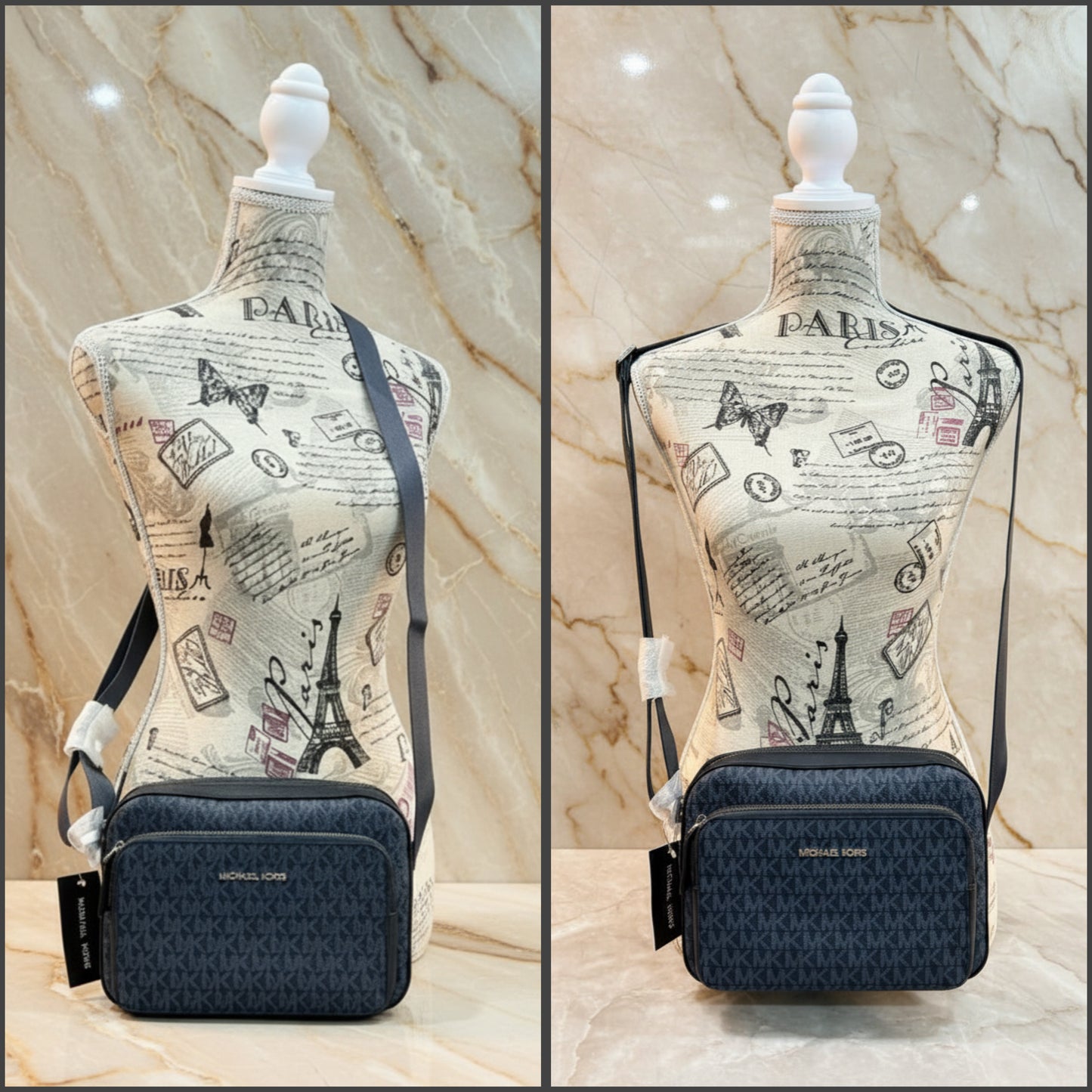 MICHAEL KORS COOPER SIGNATURE LOGO UTILITY CROSSBODY