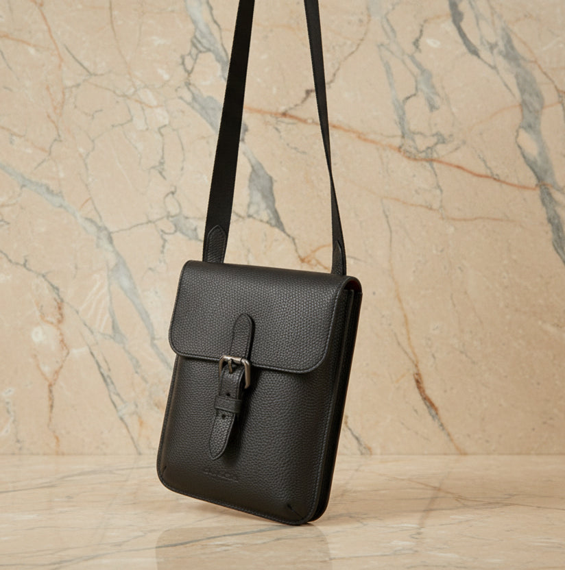 COACH HUDSON SLIM CROSSBODY - BLACK