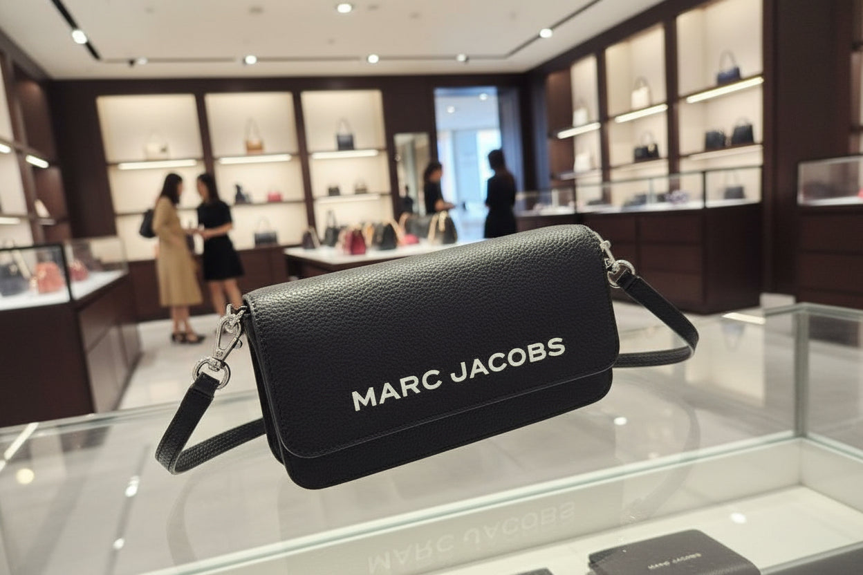 MARC JACOBS 3 IN 1 MINI SHOULDER BAG/CROSSBODY/CLUTCH - BLACK