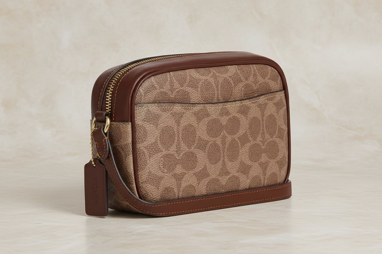 حقيبة كوتش ميني جيمي - تخفيضات! مع جزء صغير قابل للتقشير في الأمام - حقيبة كاميرا/حقيبة كروس بودي