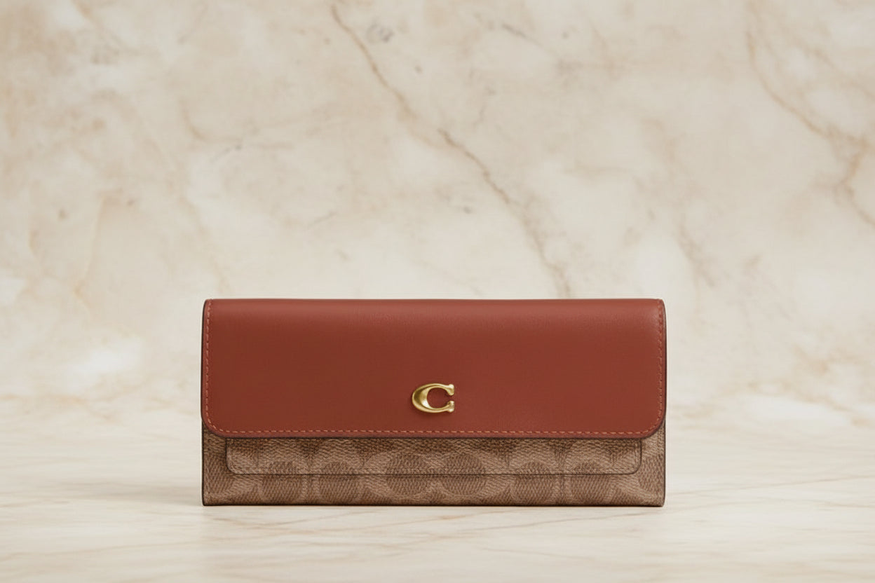 SALE ‼️ COACH MILA LONG FLAP WALLET ( FR. BOUTIUE STORE - DISPLAY ITEM )