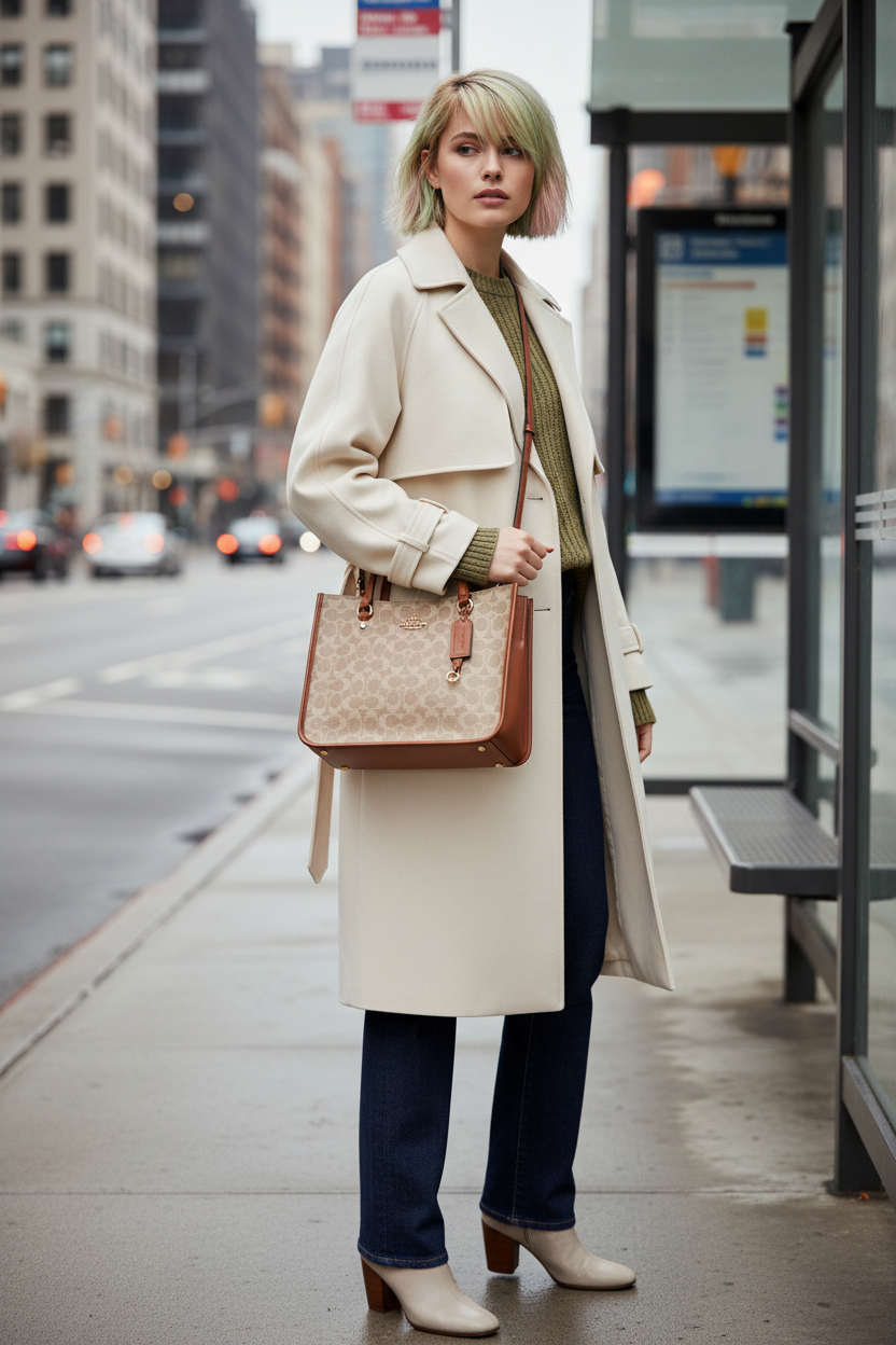 COACH TYLER CARRYALL 28 IN SIGNATURE CANVAS
