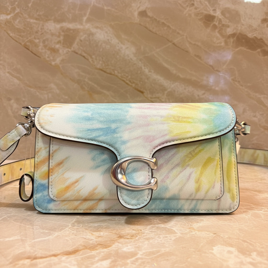 COACH TABBY 20 TIE DYE PRINT SHOULDER BAG/CROSSBODY BAG