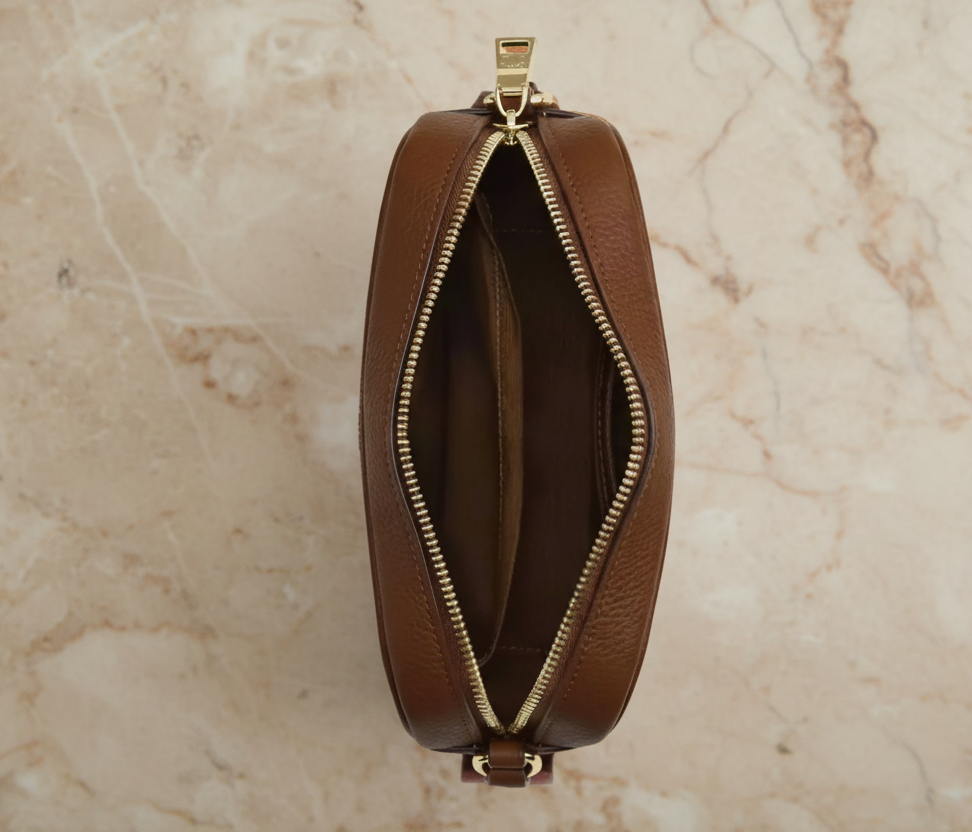 COACH JAMIE CAMERA BAG IN JACQUARD SIGNATURE - THICK STRAP