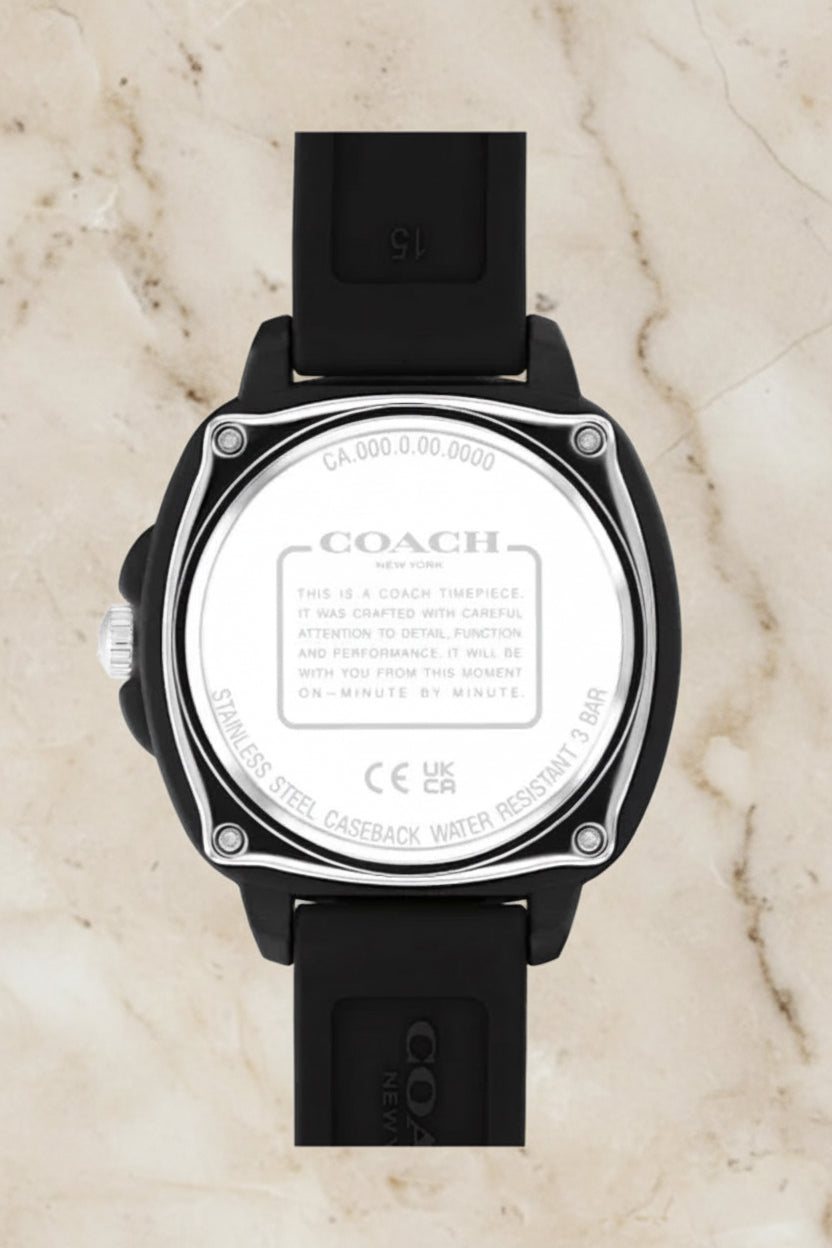 ساعة كوتش كيت التناظرية للنساء