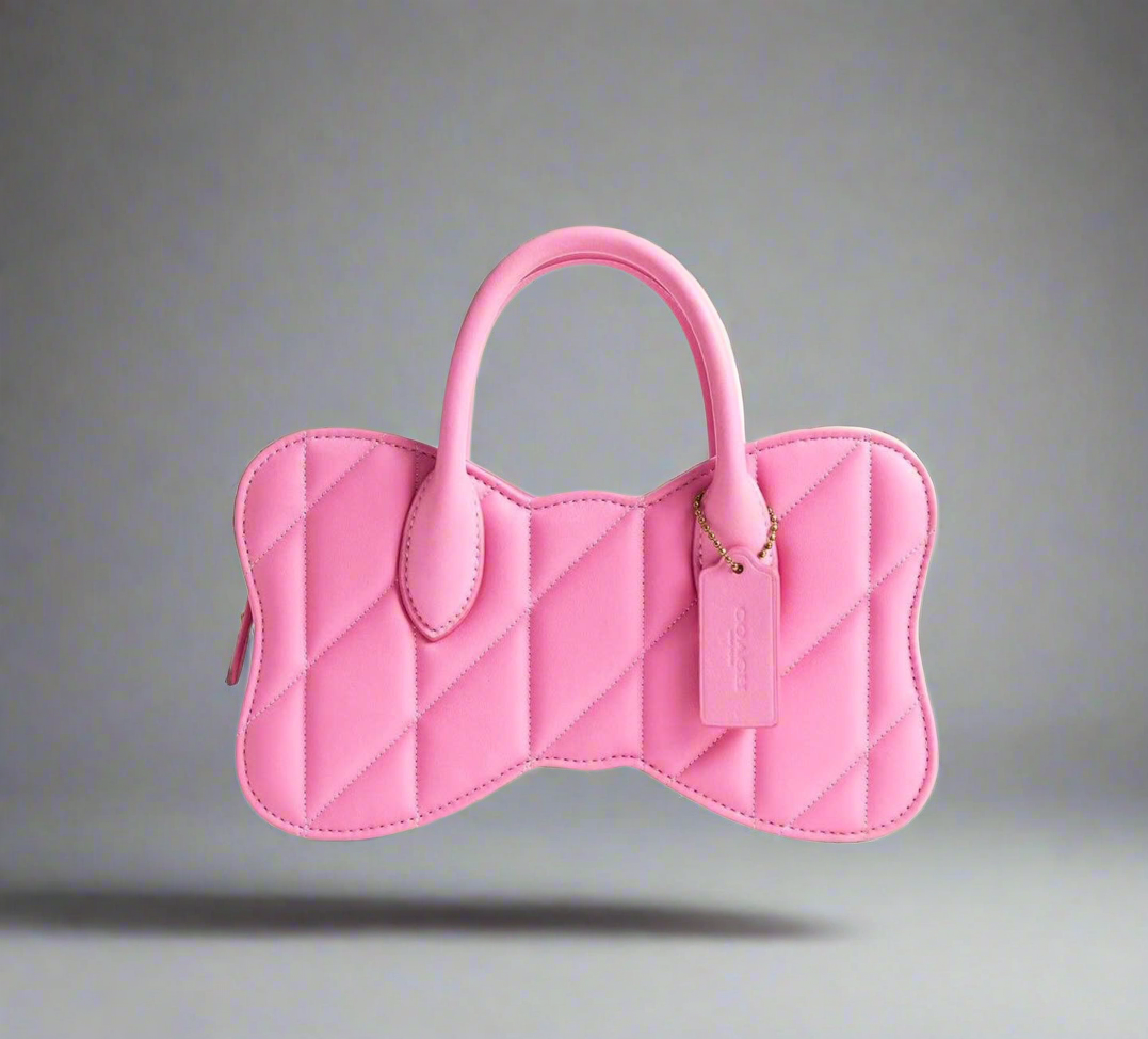 COACH BOW SATCHEL WITH QUILTING