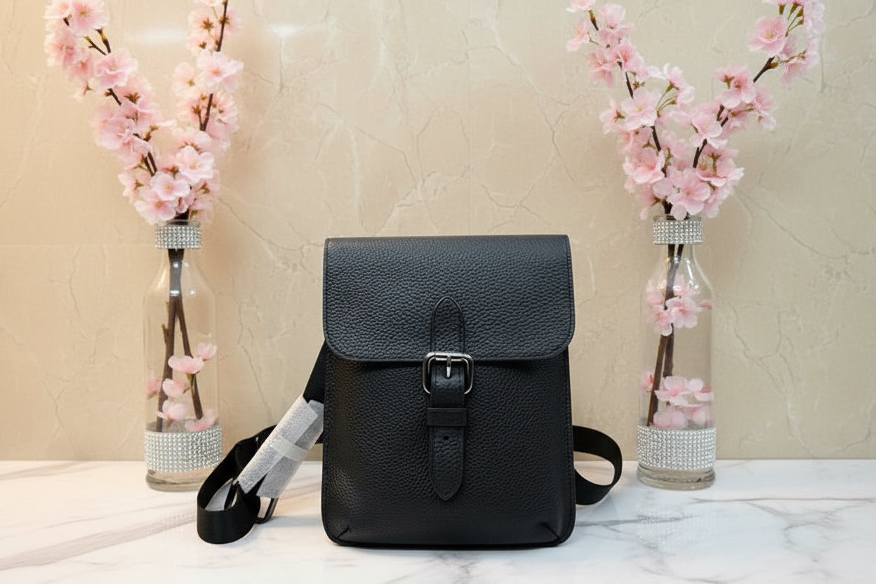 COACH HUDSON SLIM CROSSBODY - BLACK
