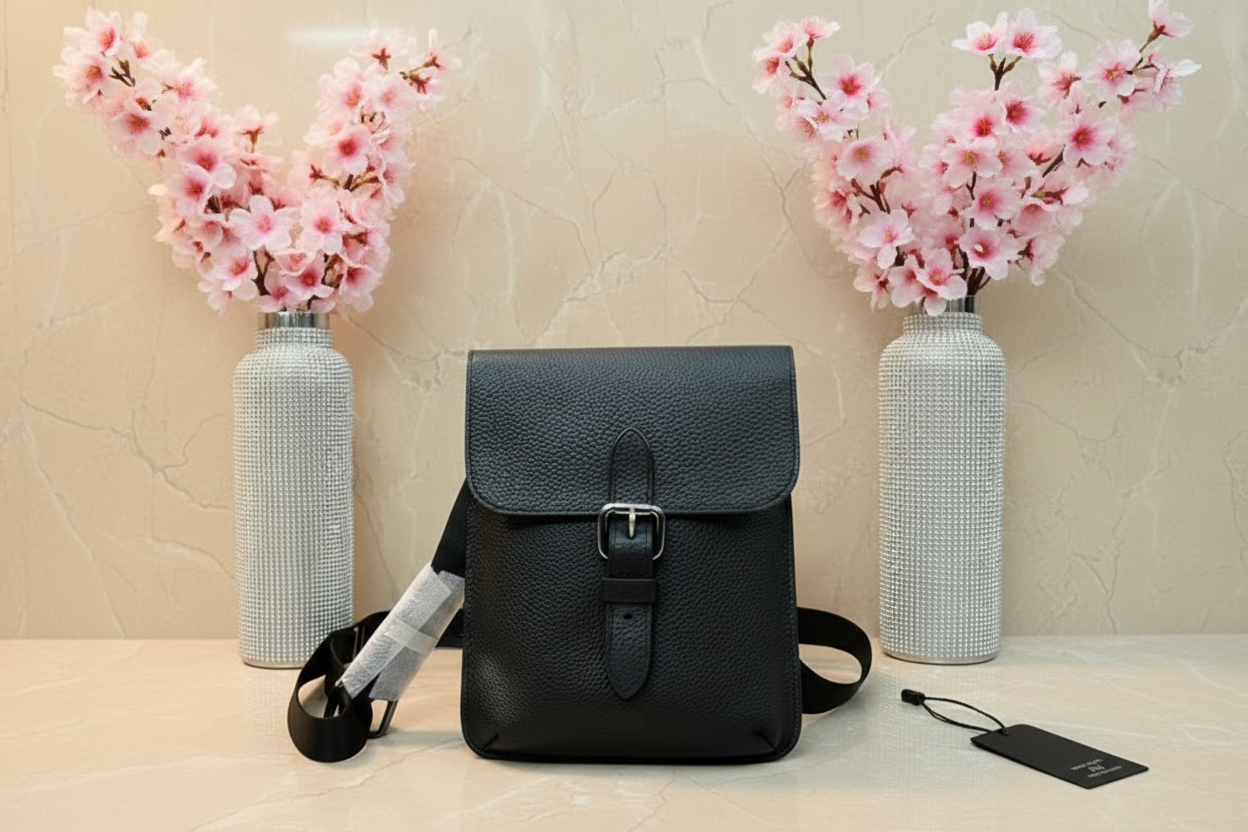 COACH HUDSON SLIM CROSSBODY - BLACK