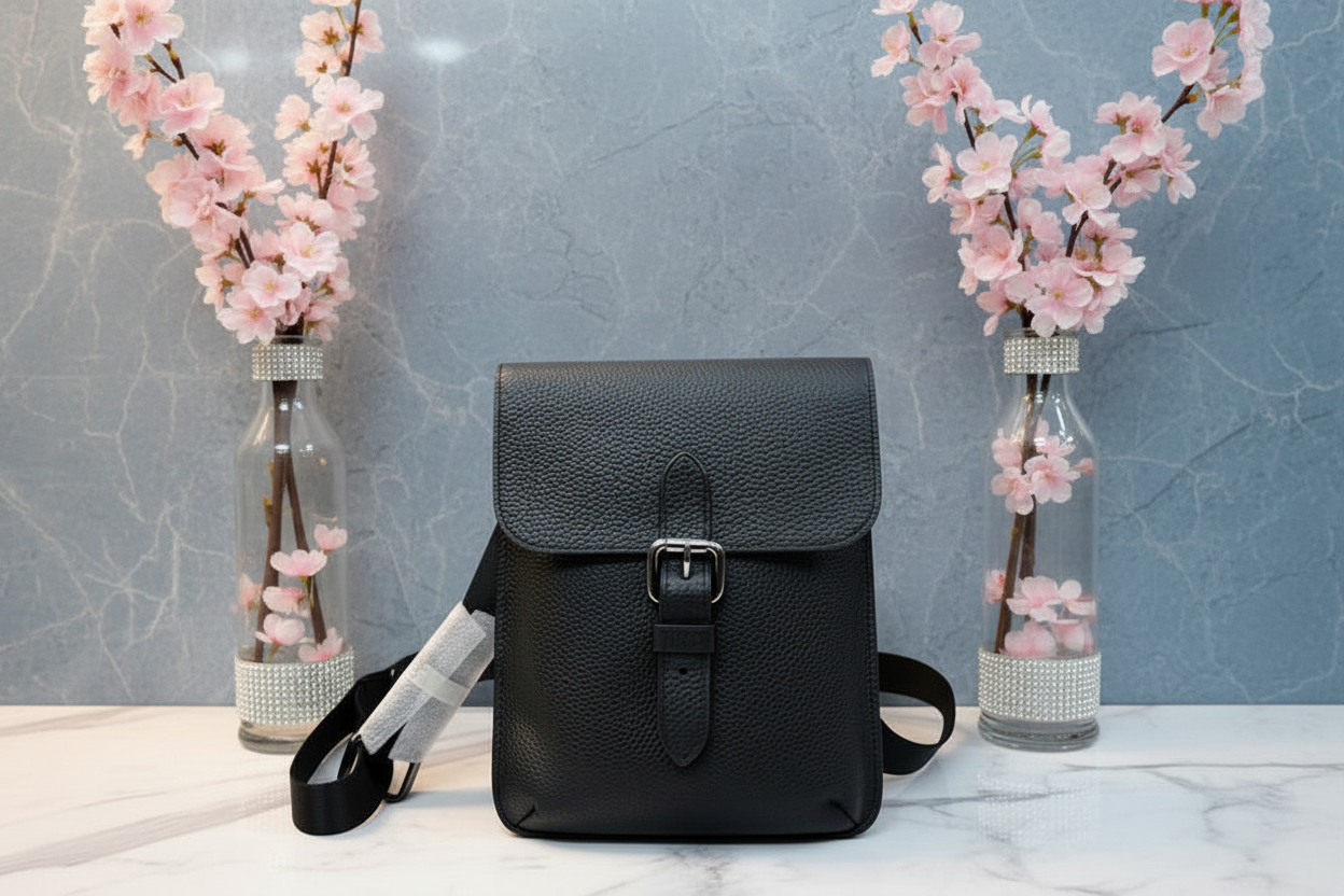 COACH HUDSON SLIM CROSSBODY - BLACK