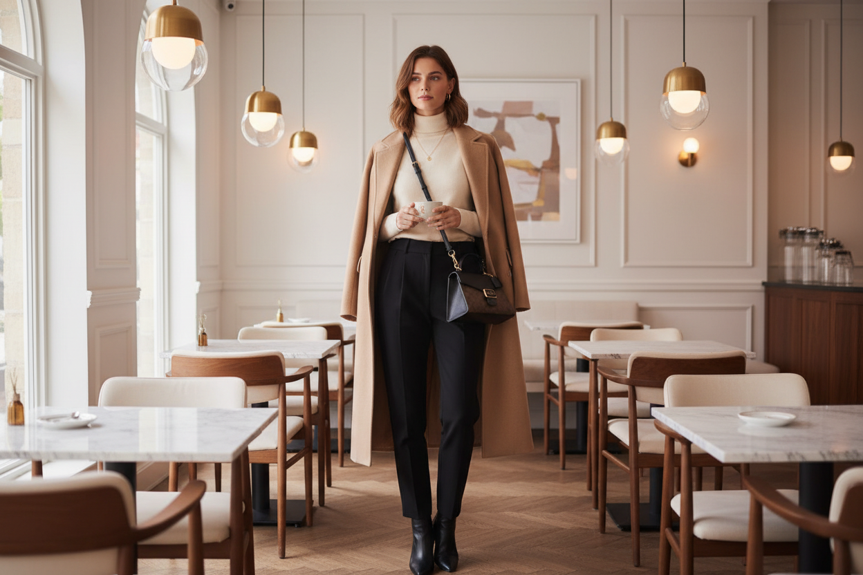 COACH SMALL PEPPER SATCHEL TOP HANDLE IN SIGNATURE BROWN BLACK