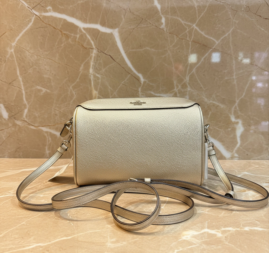 COACH BENETTE MICRO - PLATINUM GOLD