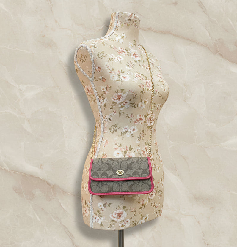 COACH WRISTLET/CROSSBODY CHAIN
