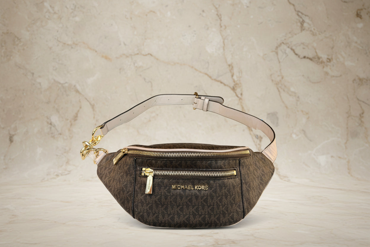MICHAEL KORS MOTT BELTBAG/WAISTPACK ( RETAIL ITEM )