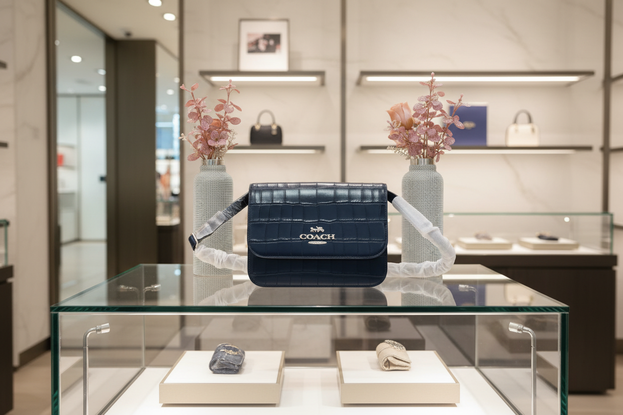 COACH BRYNN FLAP CROSSBODY - MIDNIGHT NAVY