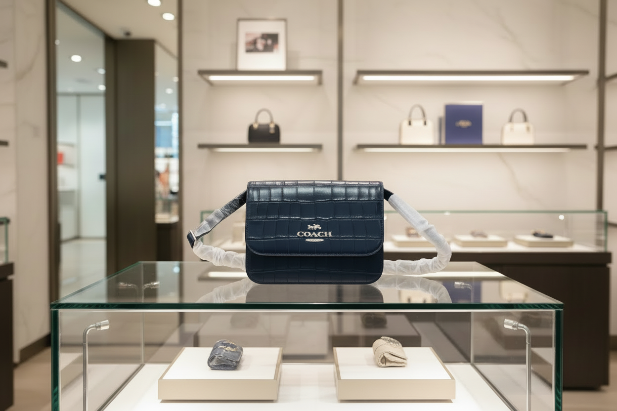 COACH BRYNN FLAP CROSSBODY - MIDNIGHT NAVY