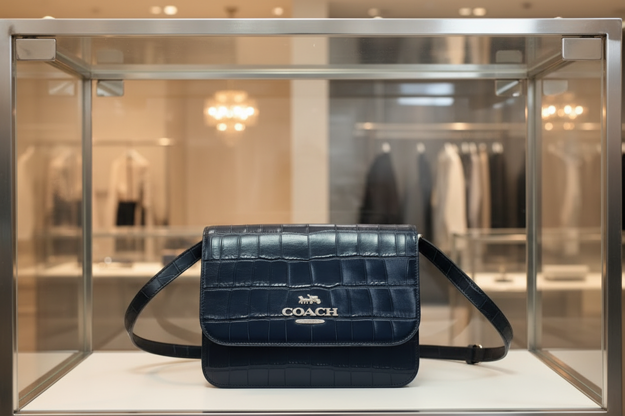 COACH BRYNN FLAP CROSSBODY - MIDNIGHT NAVY