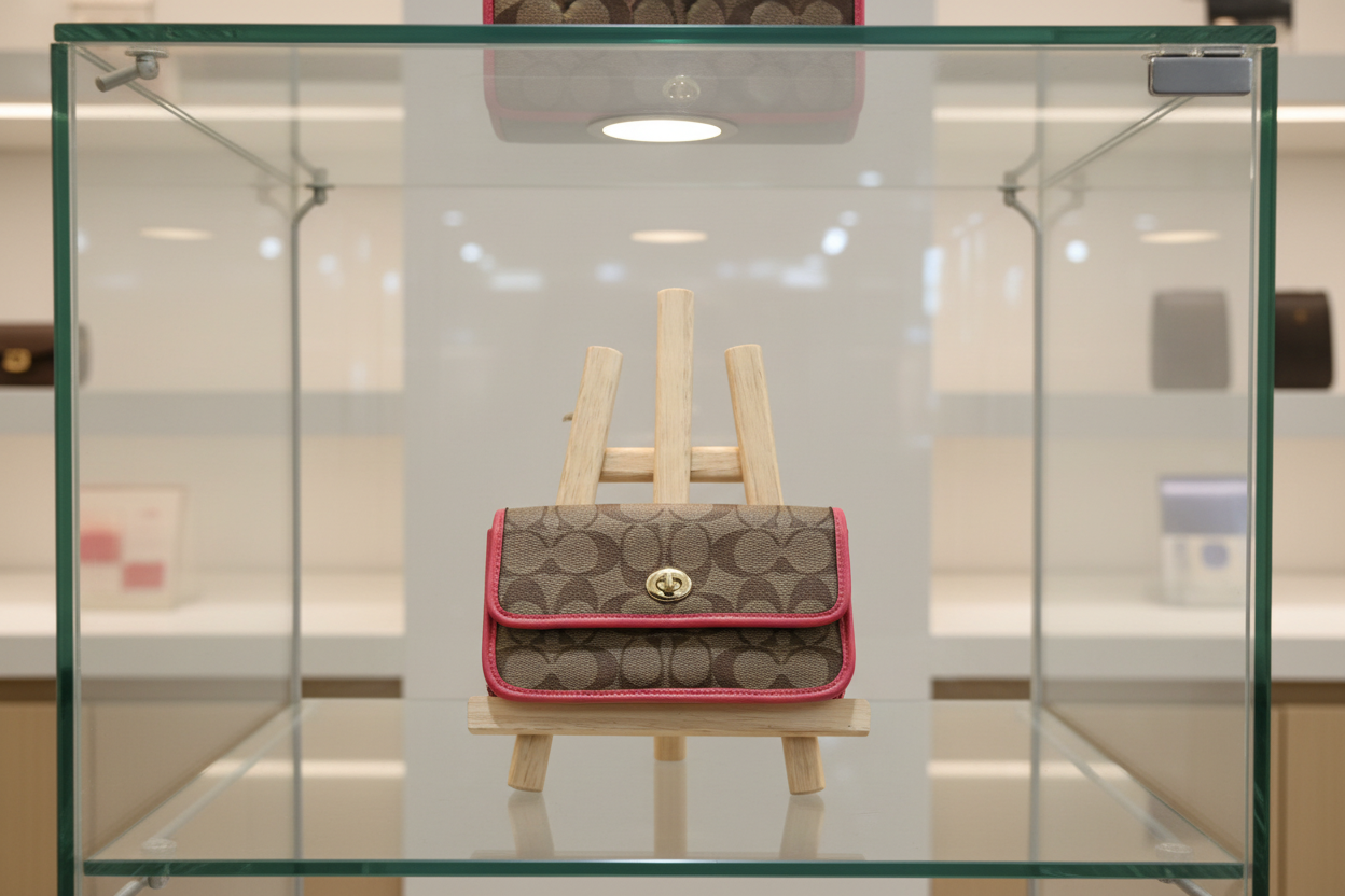 COACH WRISTLET/CROSSBODY CHAIN