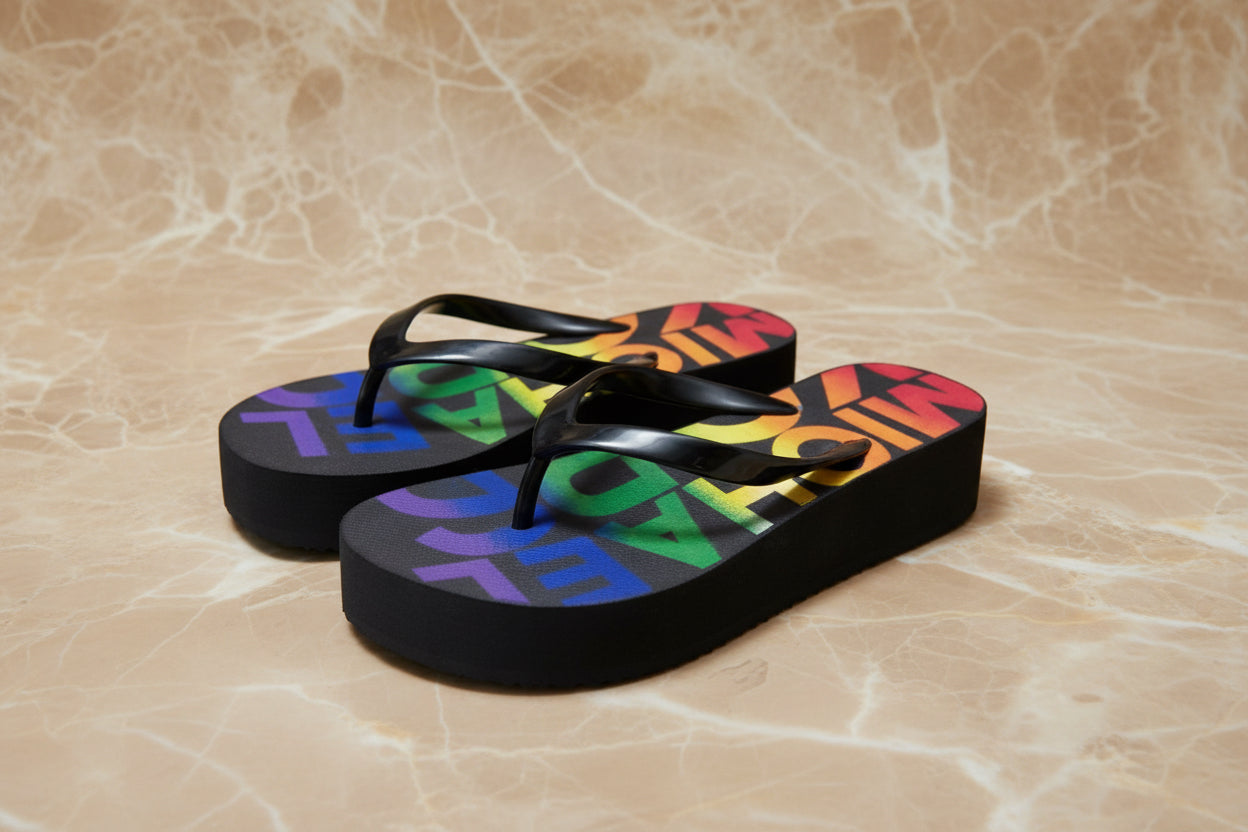 MICHAEL KORS BEDFORD FLIP FLOP SLIPPERS