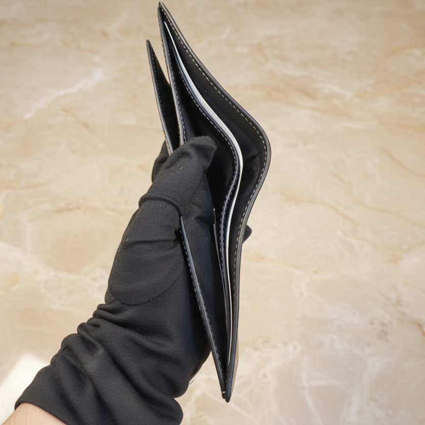 COACH MEN’S 3 in 1 BIFOLD WALLET - WITH INSERT - BLACK