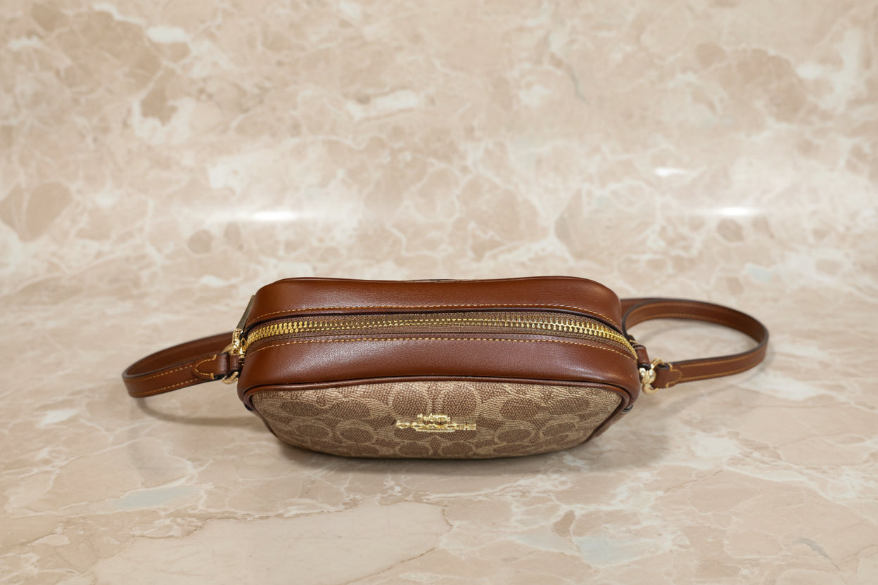 حقيبة كوتش ميني جيمي - تخفيضات! مع جزء صغير قابل للتقشير في الأمام - حقيبة كاميرا/حقيبة كروس بودي